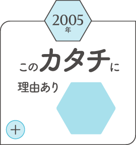 2005年このカタチに理由あり